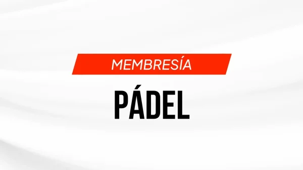 Membresía Pádel