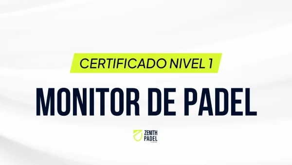 Certificado Nivel 1 Monitor de Pádel