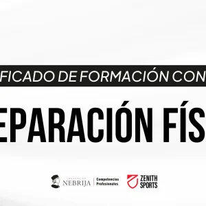 Certificado de Formación Continua en Preparación Física en fútbol