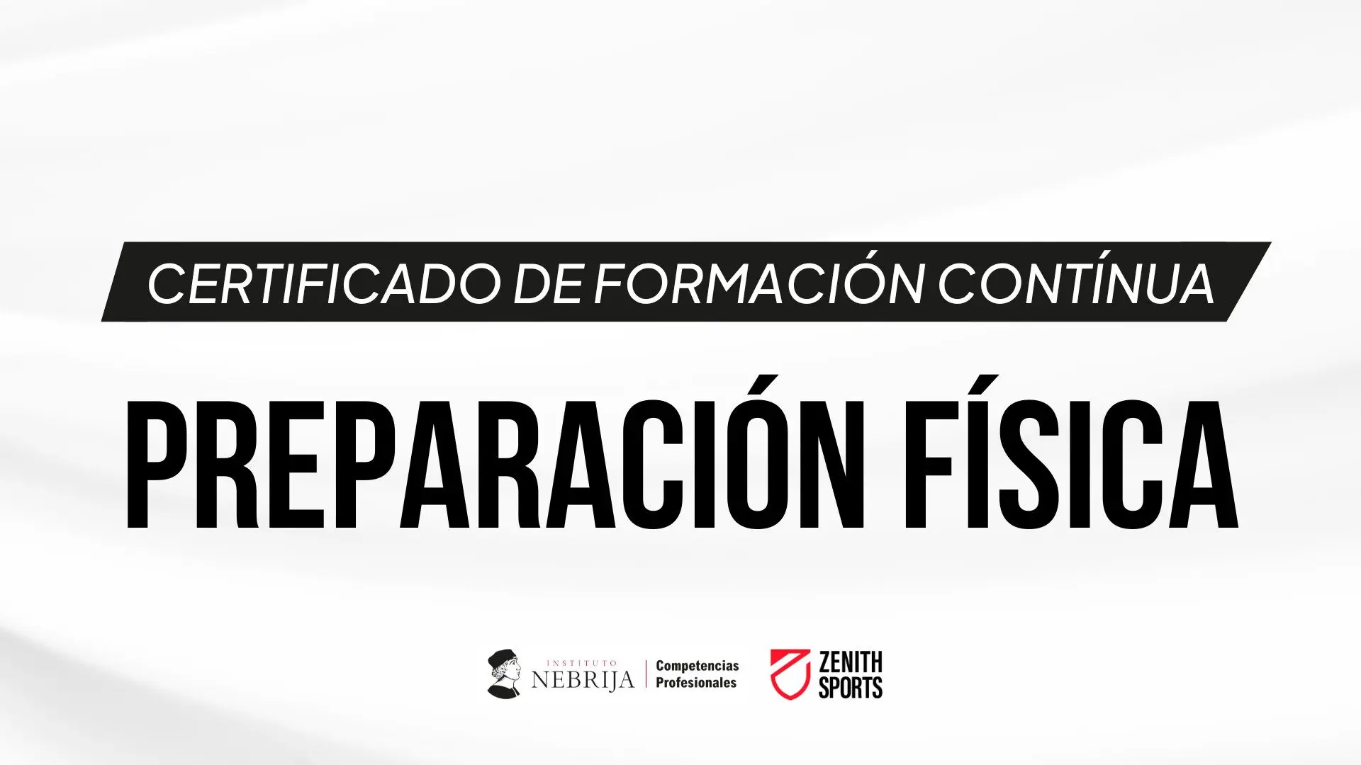 Certificado de Formación Continua en Preparación Física en fútbol