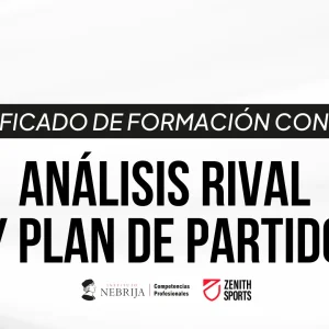 Certificado de Formación Continua en Análisis Rival y Plan de Partido
