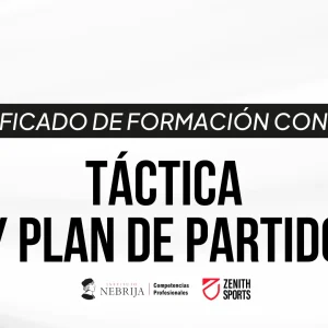 Certificado de Formación Continua en Táctica y Plan de partido